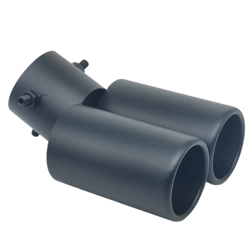 범용 자동차 배기 팁, 스테인레스 스틸, 자동 머플러, 테일 파이프, 자동차 액세서리, 교체 부품, 배기 시스템 머플러