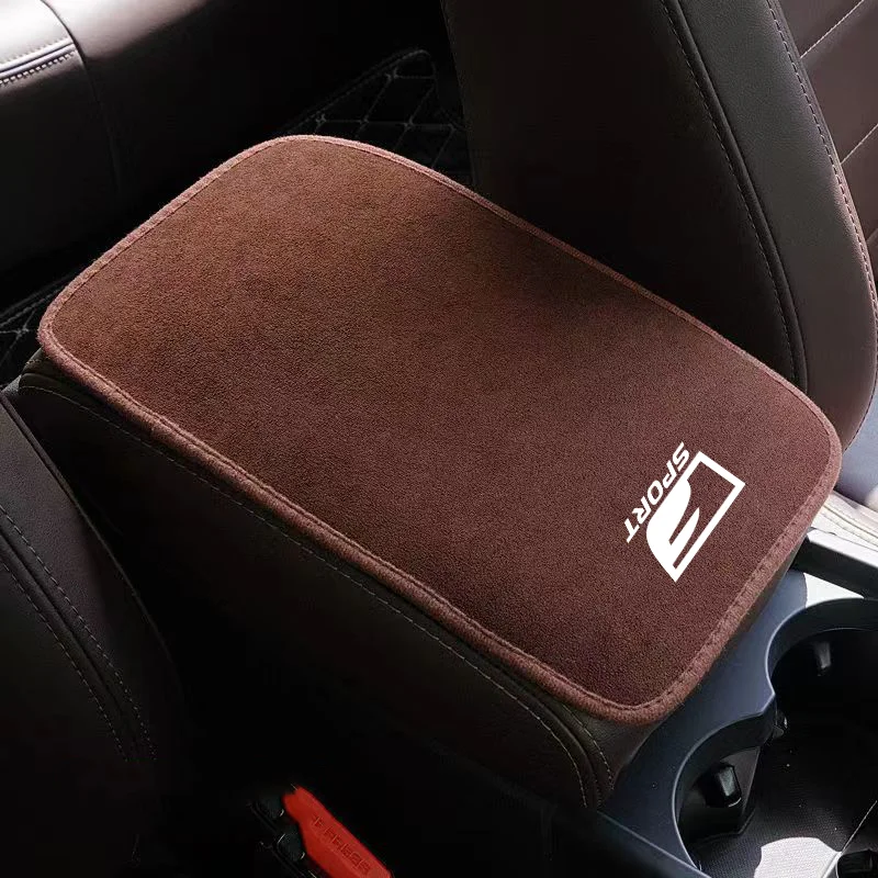 스웨이드 가죽 팔걸이 매트, 팔걸이 보호 쿠션, 자동차 팔걸이 보관함 커버 패드, 렉서스 스포츠 F LFA ISF GSF RCF F ct