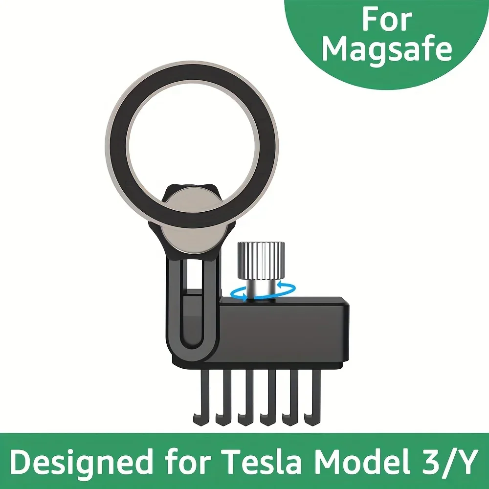테슬라 모델 3 모델 Y용 휴대폰 마운트 거치대, 맥세이프 자동차 마운트, 테슬라 액세서리, AIl 휴대폰에 적합