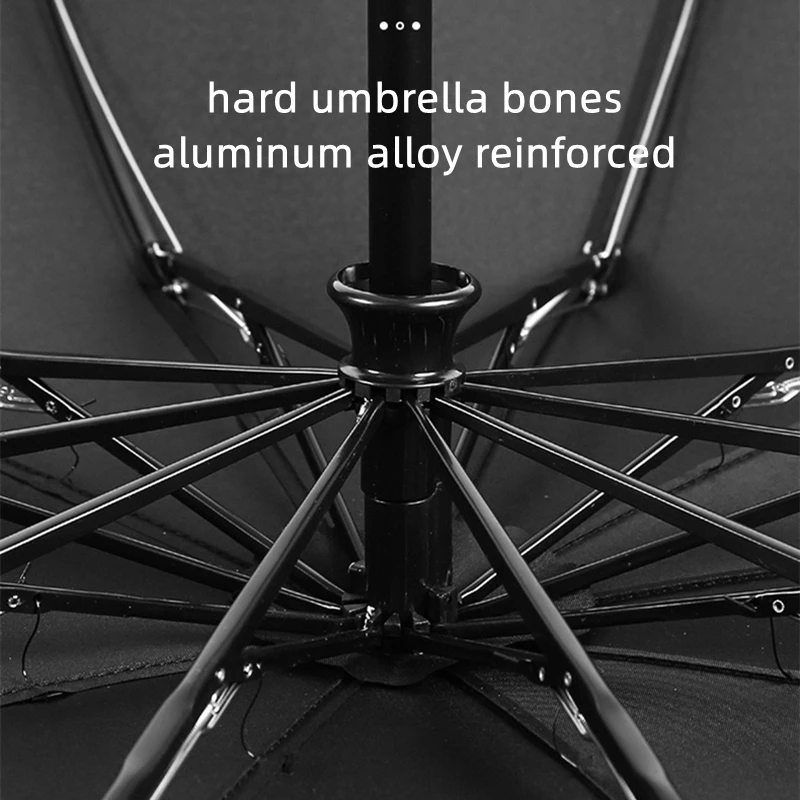 자동 반사 스트라이프 역방향 LED 조명, 10 리브 방풍 우산, 아우디 콰트로 A3 A4 A5 A6 A7 A8 Q2 Q3 Q5 Q7 Q8 용