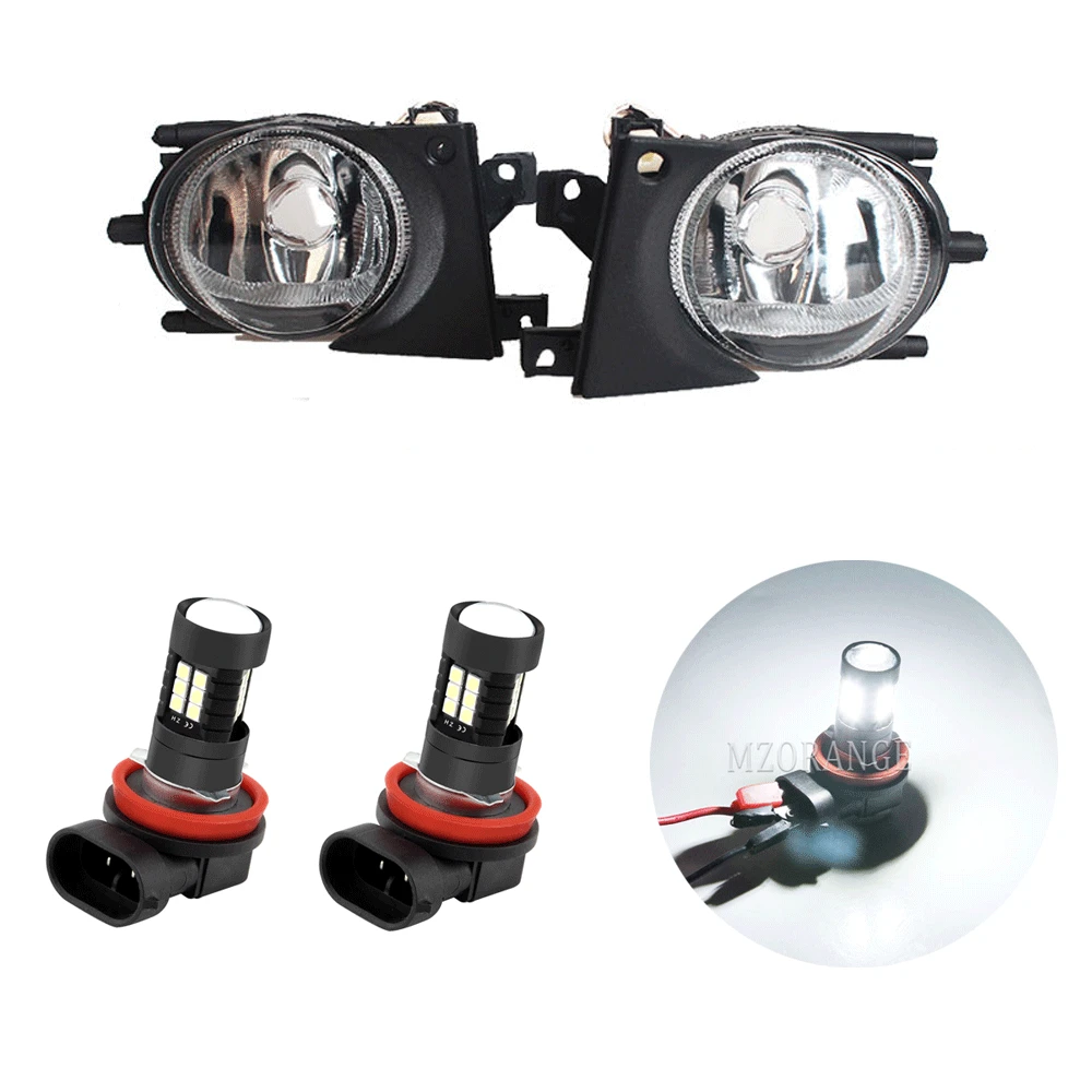 LED 안개등, BMW e39 1999-2004 헤드라이트, 할로겐 안개등, 전면 범퍼 자동차 액세서리 부품, 차체 키트