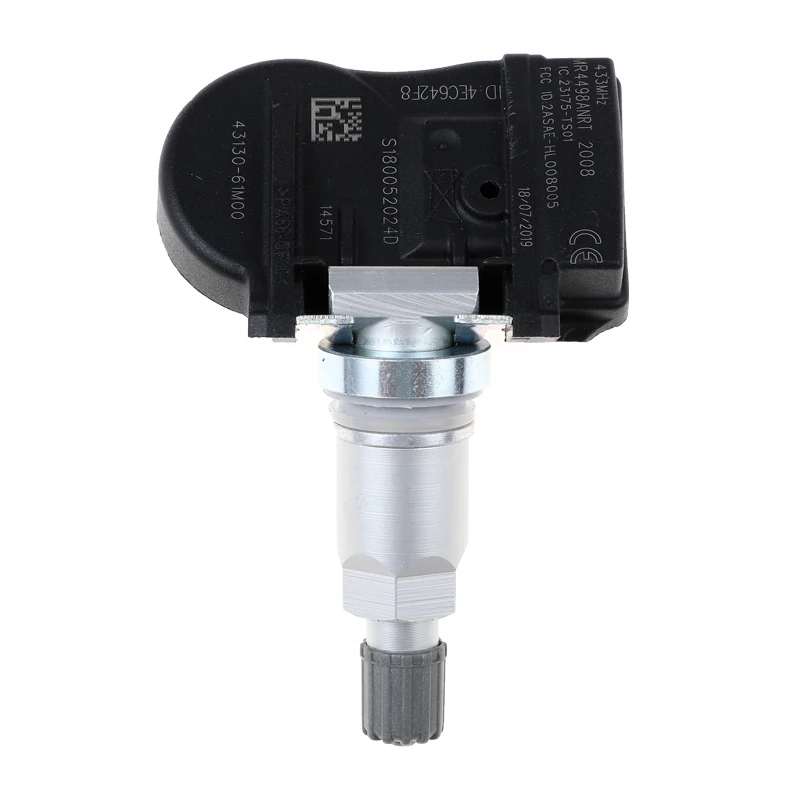 스즈키 비타라 SX4 S-크로스 이그니스 발레노 스위프트 지미 43139-61M00 4313961M00 43130-61M00 43130-61M00 4313061M00 용 타이어 압력 센서, 4 개