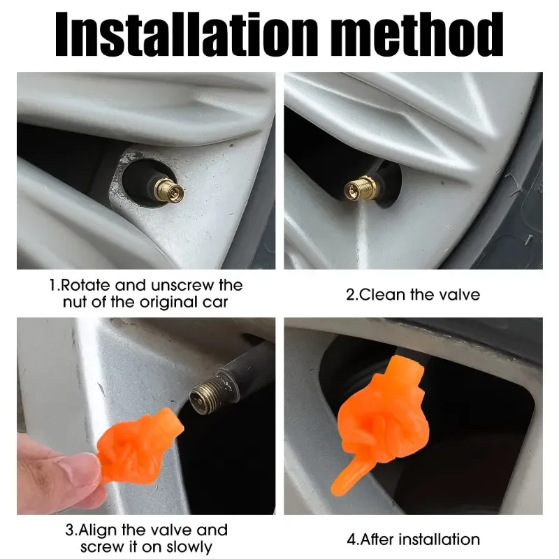 자동차 미들 핑거 스타일링 타이어 밸브 캡, 자동차 스타일링 장식 휠 깍지, 방진 방수 타이어 밸브 스템 캡, 자동차 액세서리