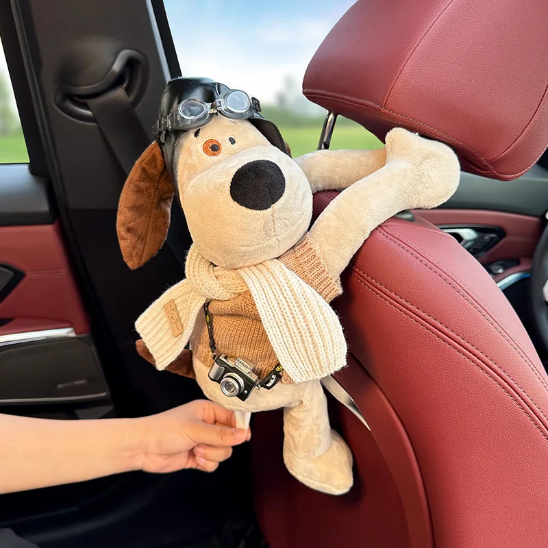강아지 자동차 티슈 거치대 귀여운 봉제 강아지 인형 좌석 등받이 걸이 팔걸이 상자, 종이 서랍 보관 가방, 인테리어 장식 만화 title=강아지 자동차 티슈 거치대 귀여운 봉제 강아지 인형 좌석 등받이 걸이 팔걸이 상자, 종이 서랍 보관 가방, 인테리어 장식 만화