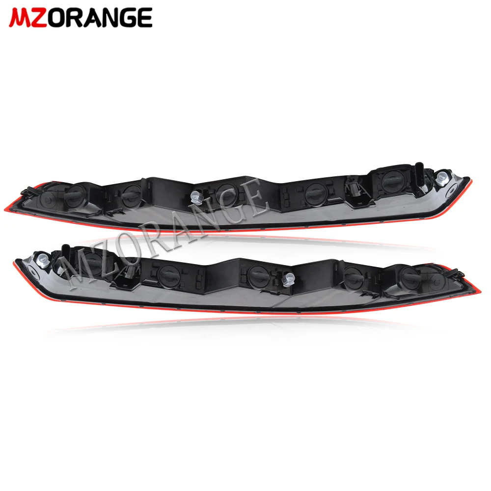 자동차 리어 범퍼 리플렉터 라이트 안개등, 아우디 Q5 2018-2021 램프 테일 스톱 브레이크 라이트 램프 교체, 80A945069A 80A945070A