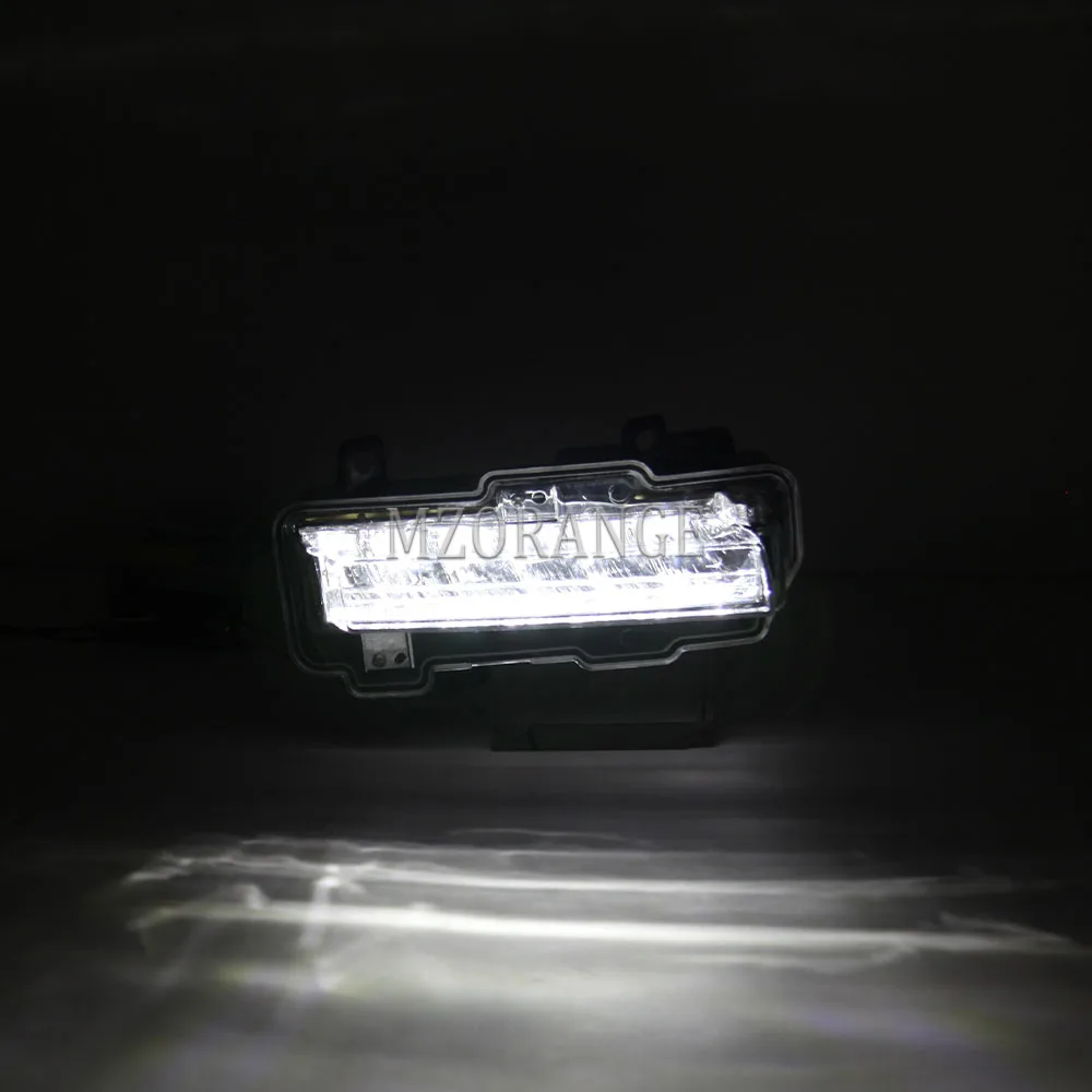 LED DRL for Mitsubishi Pajero 2015 2016 2017 2018 2019 2020, 몬테로 V98 주간 주행 등 헤드 라이트 화이트 Led 안개등