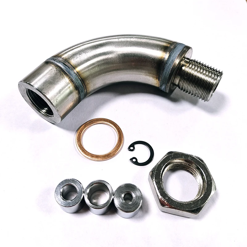 J 스타일 벤드 범용 수소 스페이서, O2 산소 센서 확장, M18 X 1.5 커넥터 제한기, 조절 가능한 가스 흐름 인서트, 신제품