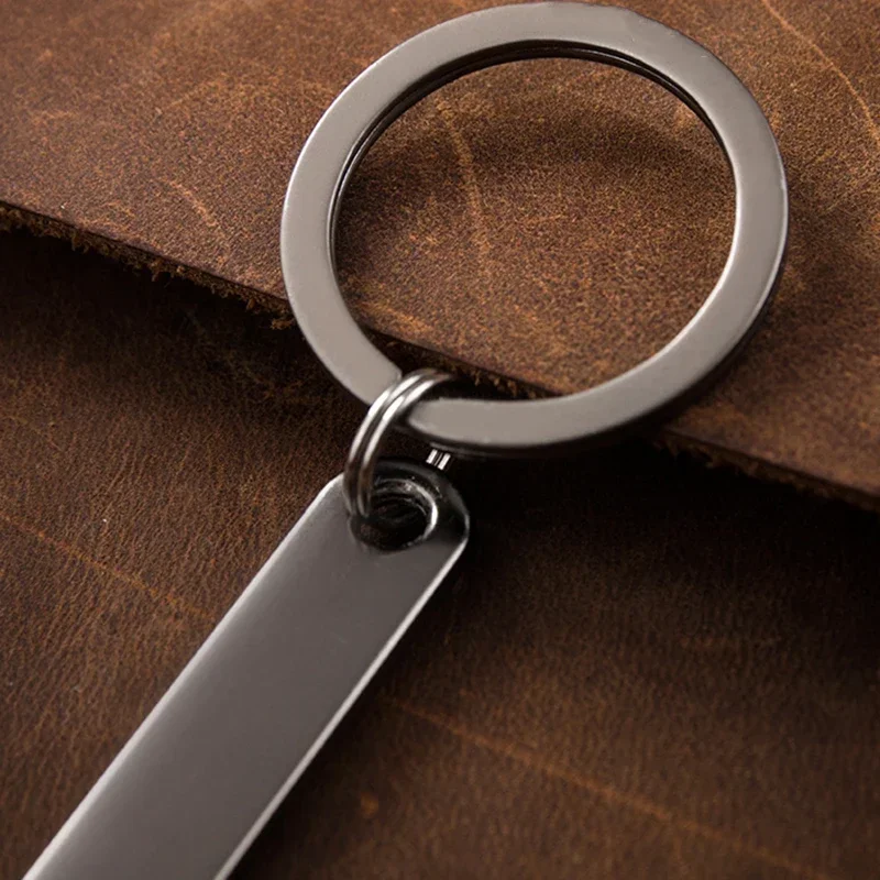 개인 맞춤 키 체인 자동차 전화 번호 이름 선물 남자 친구 키 체인, 맞춤형 키 체인