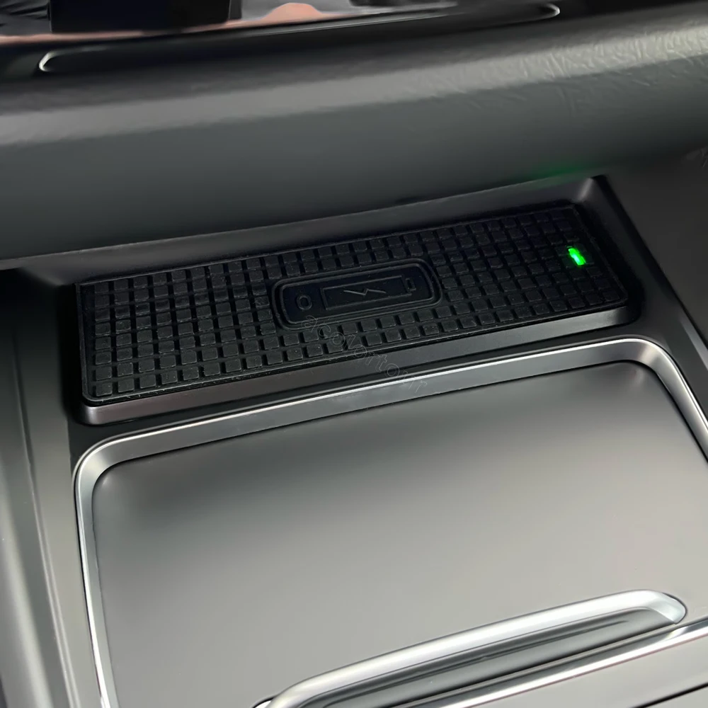 차량용 무선 충전기 패드 매트, 고속 충전 휴대폰 거치대, BMW 3 4 시리즈 F31 F32 F33 F35 F36 F34 F30 M4 F82 GT