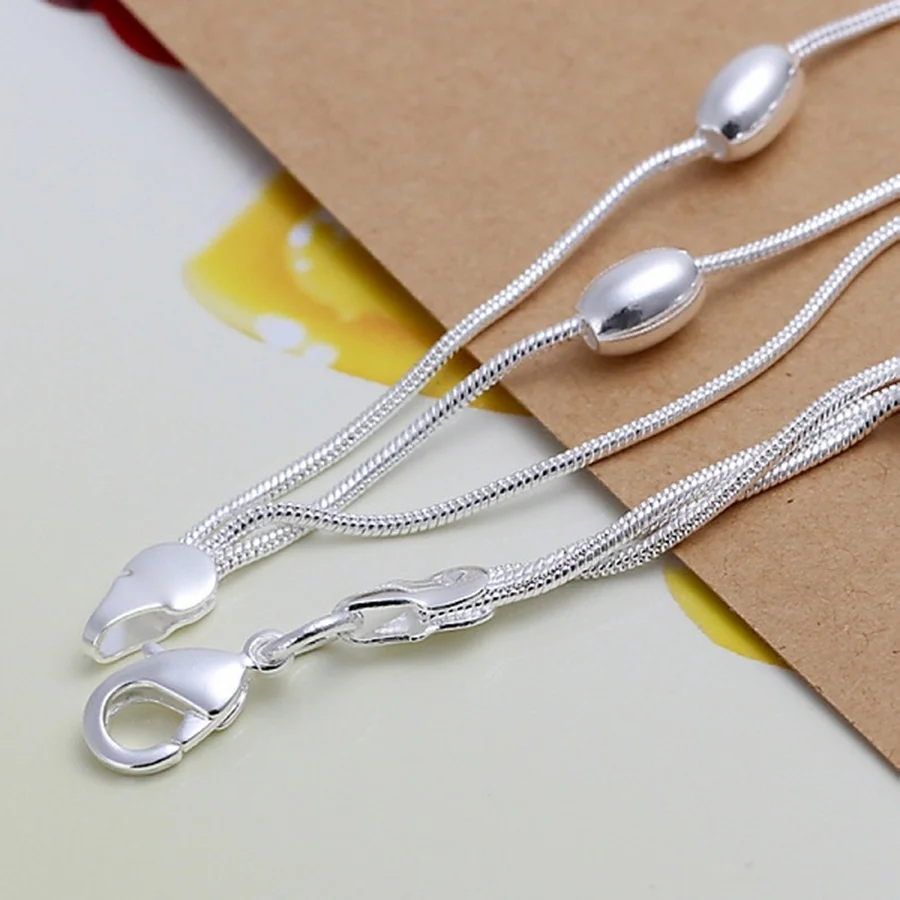 925 스털링 실버 팔찌 체인 패션 디자인 제품, 아름다운 주얼리, 여성용 웨딩 팔찌 구슬, 고품질