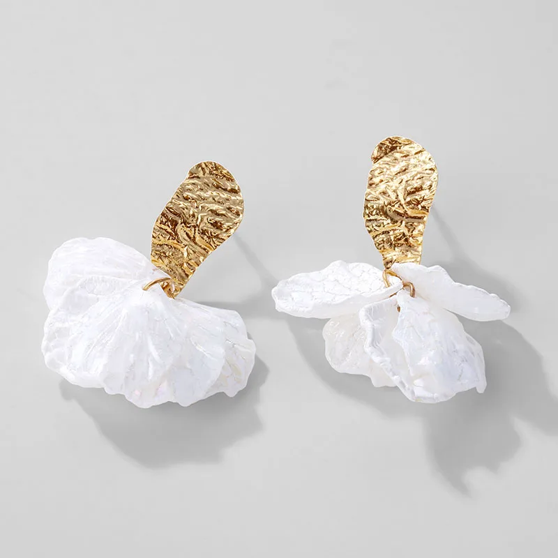 IPARAM 골드 컬러 기하학 펜던트 귀걸이 패션 보헤미안 여름 해변 큰 귀걸이 여성 쥬얼리