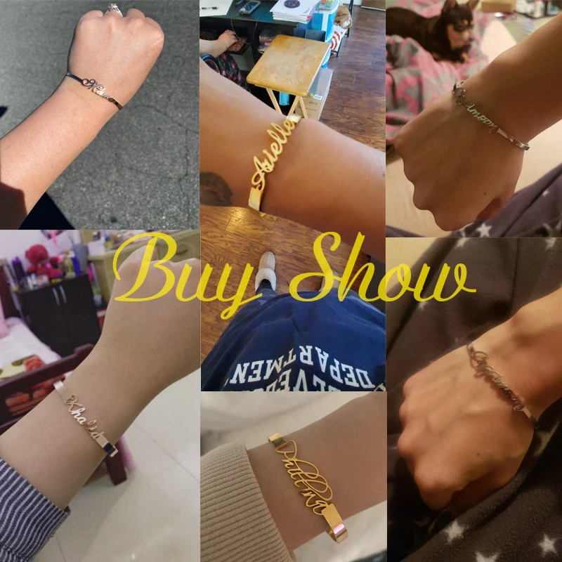 맞춤형 명판 글자 하트 팔찌, 스테인리스 스틸 팔찌, 여성 주얼리, 결혼 선물, 31 가지 스타일, 신상