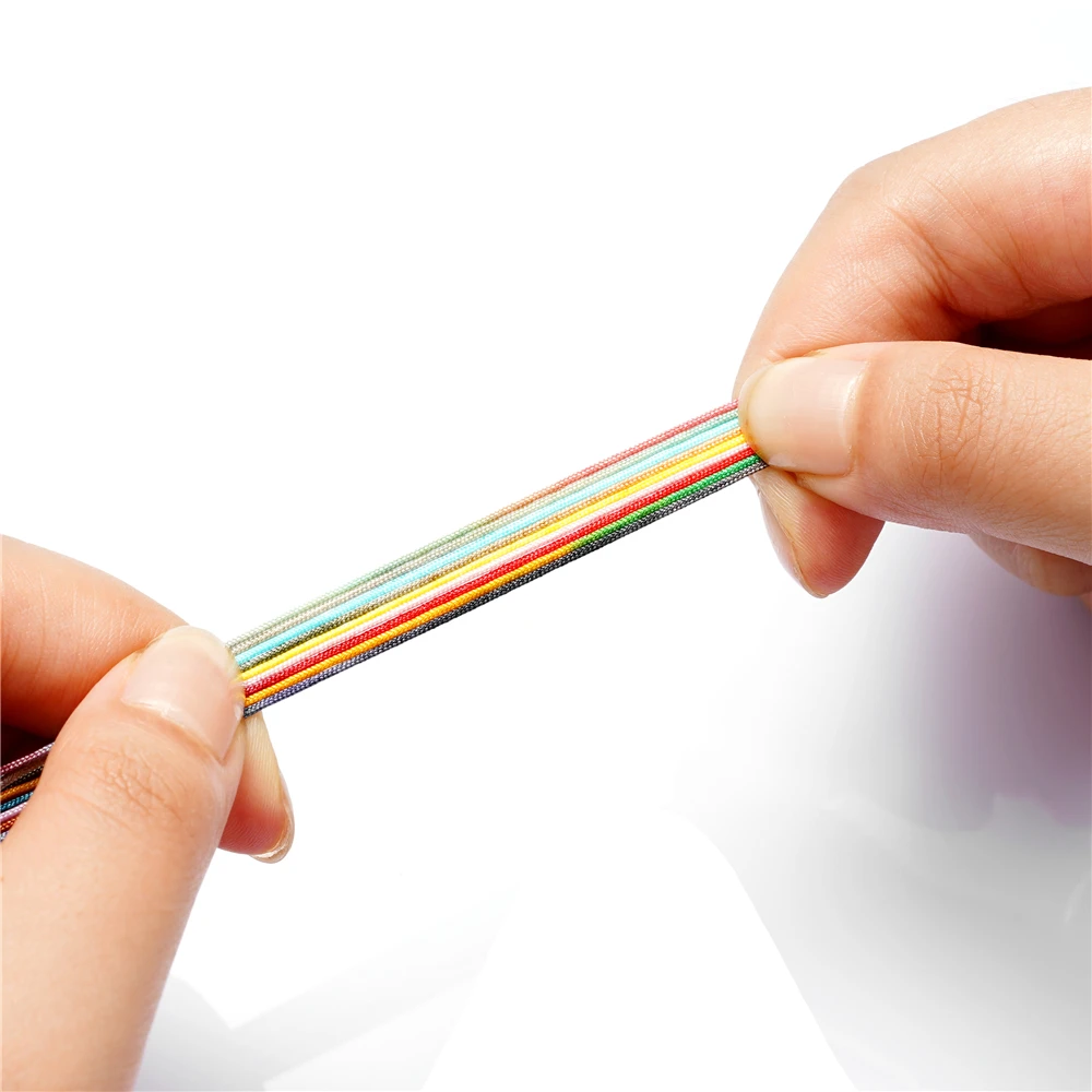 DIY 쥬얼리 제작용 나일론 스레드 코드, 중국 매듭 태슬 코드, 팔찌 꼰 끈, 액세서리 용품, 30m/롤, 0.8mm