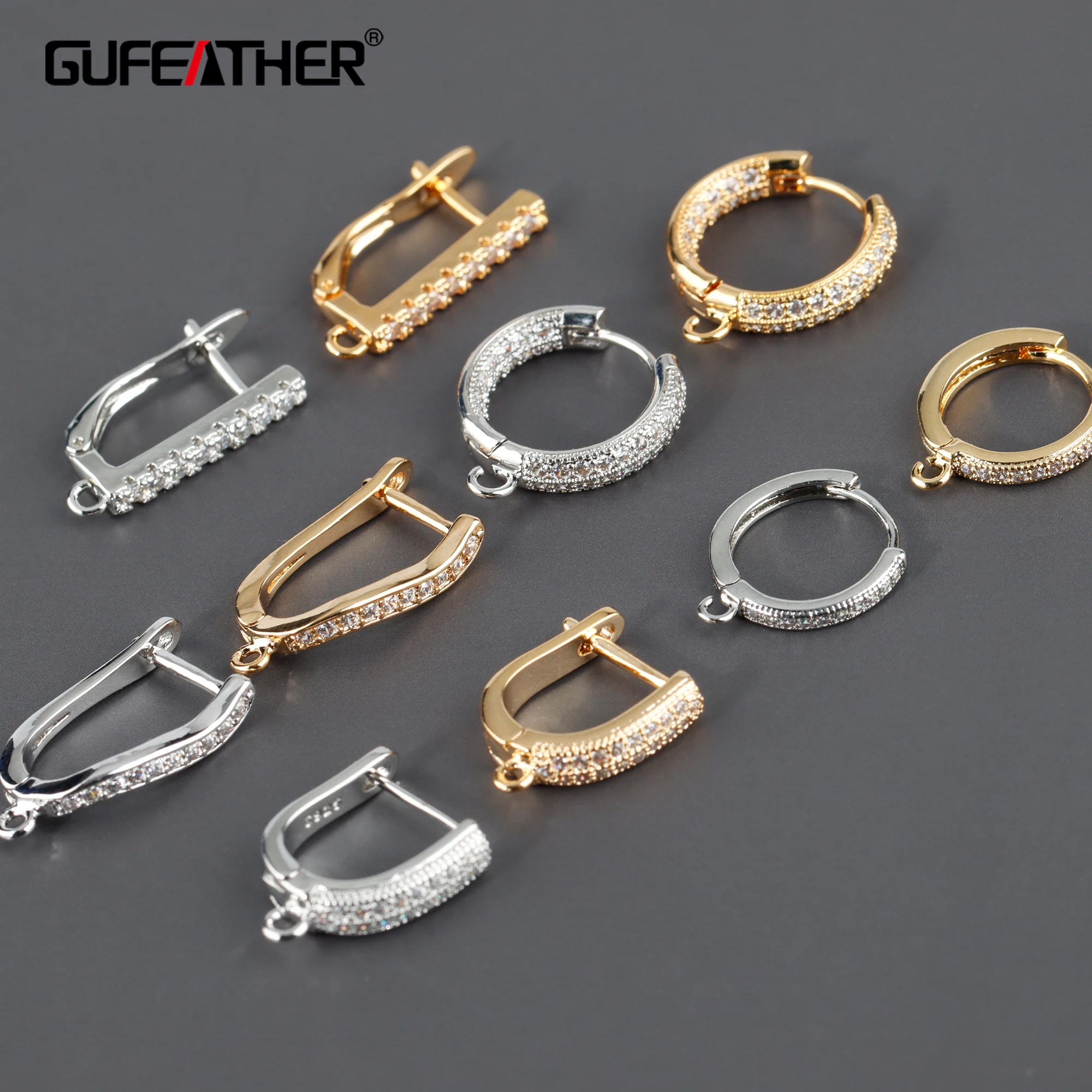 GUFEATHER M806, 보석 액세서리, 패스 도달, 니켈 무료, 18k 골드 로듐 도금, 구리, 걸쇠 후크, 보석 만들기, 10 개/몫 title=GUFEATHER M806, 보석 액세서리, 패스 도달, 니켈 무료, 18k 골드 로듐 도금, 구리, 걸쇠 후크, 보석 만들기, 10 개/몫 