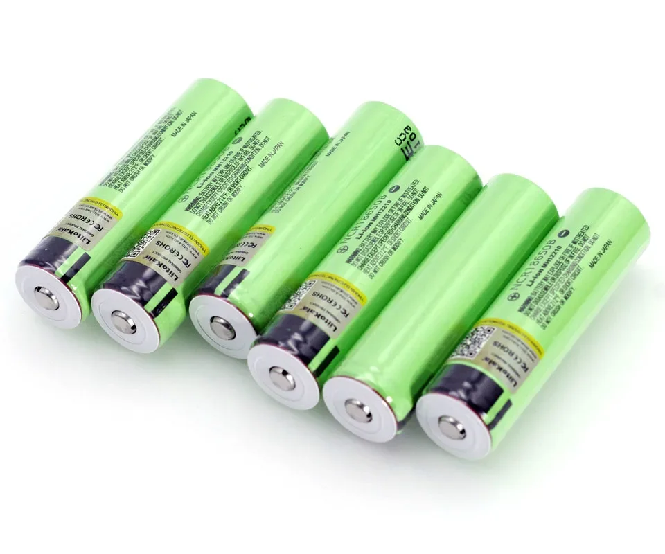 Liitokala 오리지널 NCR18650B 3.7v 3400mAh 18650 리튬 충전식 배터리, 뾰족한 (PCB 없음) 배터리 포함, 인기 상품