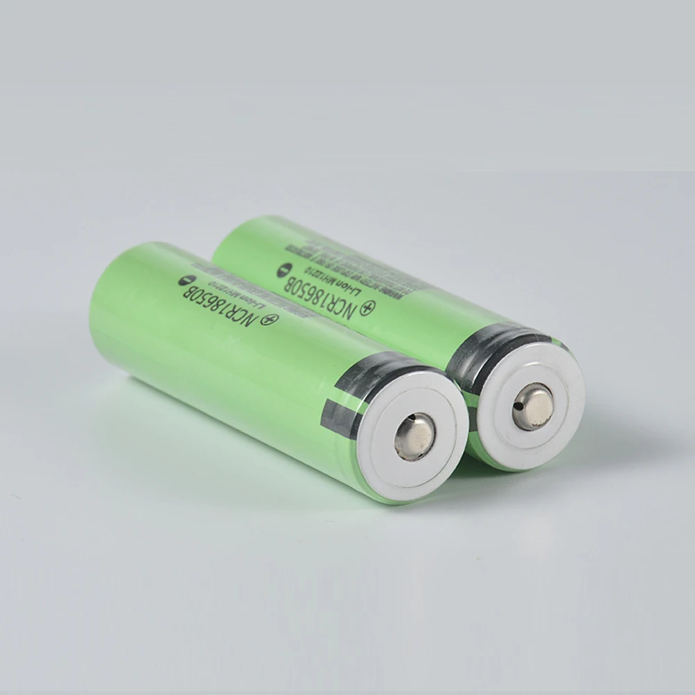 손전등용 18650 리튬 탑 단추 충전식 배터리, NCR18650B, 3.7V, 3400mAh, 100% 신제품