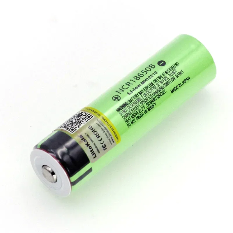 Liitokala 오리지널 NCR18650B 3.7v 3400mAh 18650 리튬 충전식 배터리, 뾰족한 (PCB 없음) 배터리 포함, 인기 상품