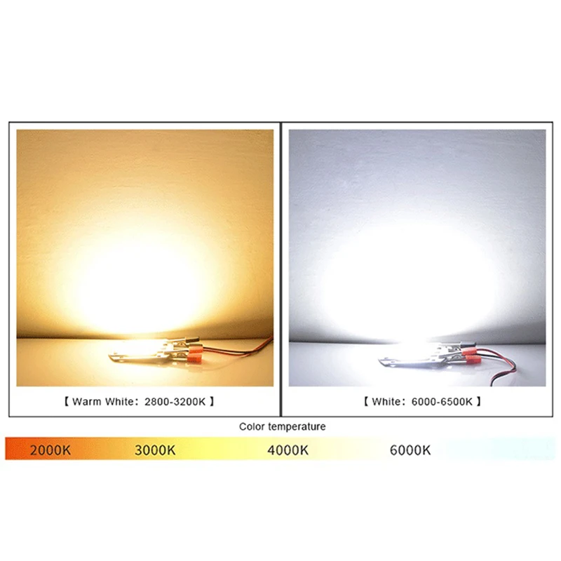 LED 칩 COB 램프, 10W 20W 30W 50W AC 220V 240V IP65 스마트 IC, 드라이버 필요 없음, DIY 투광 조명, LED 전구 스포트라이트, 야외 램프 비드