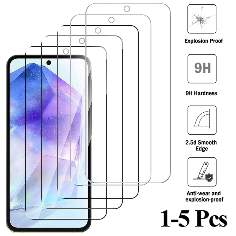 삼성 갤럭시 화면 보호대 강화 유리 필름, 삼성 A55, A54, A14, A35, A34, A51, A52, A52S 용 title=삼성 갤럭시 화면 보호대 강화 유리 필름, 삼성 A55, A54, A14, A35, A34, A51, A52, A52S 용 