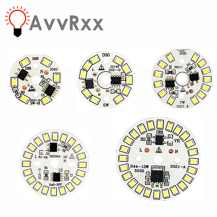 LED 칩 램프 전구 3W 5W 7W 9W 12W SMD 2835 라운드 라이트 비즈 AC 220V-240V 전구 칩 조명 스포트라이트 90 루멘/W title=LED 칩 램프 전구 3W 5W 7W 9W 12W SMD 2835 라운드 라이트 비즈 AC 220V-240V 전구 칩 조명 스포트라이트 90 루멘/W 