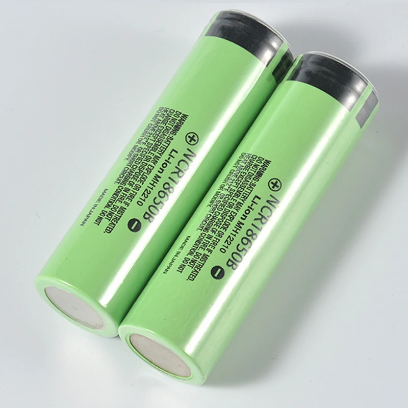 손전등용 18650 리튬 탑 단추 충전식 배터리, NCR18650B, 3.7V, 3400mAh, 100% 신제품