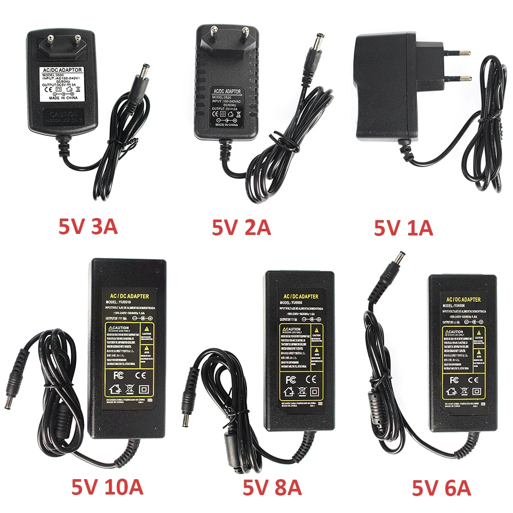 AC DC 5V 6V 8V 9V 10V 12V 13V 14V 15V 24V 파워서플라이 어댑터 1A 2A 3A 5A 6A 8A power supply charger DC 220v to 12v eu플러그 한국 아답터