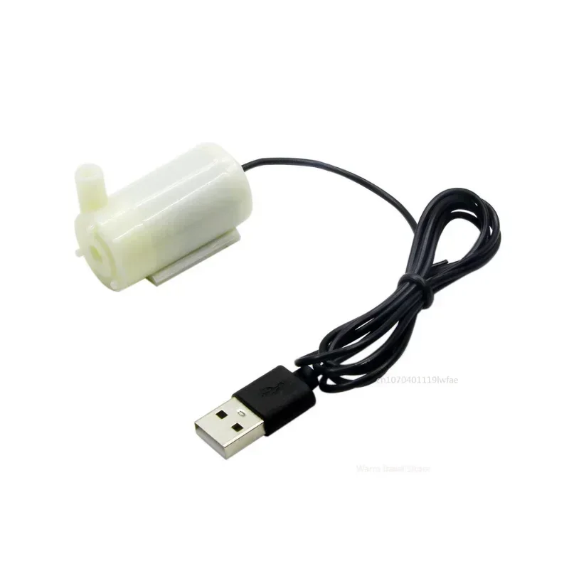 초저소음 DC 5V USB 브러시리스 모터, 미니 수중 펌프, 수경 어항 순환 수처리 분수 폭포