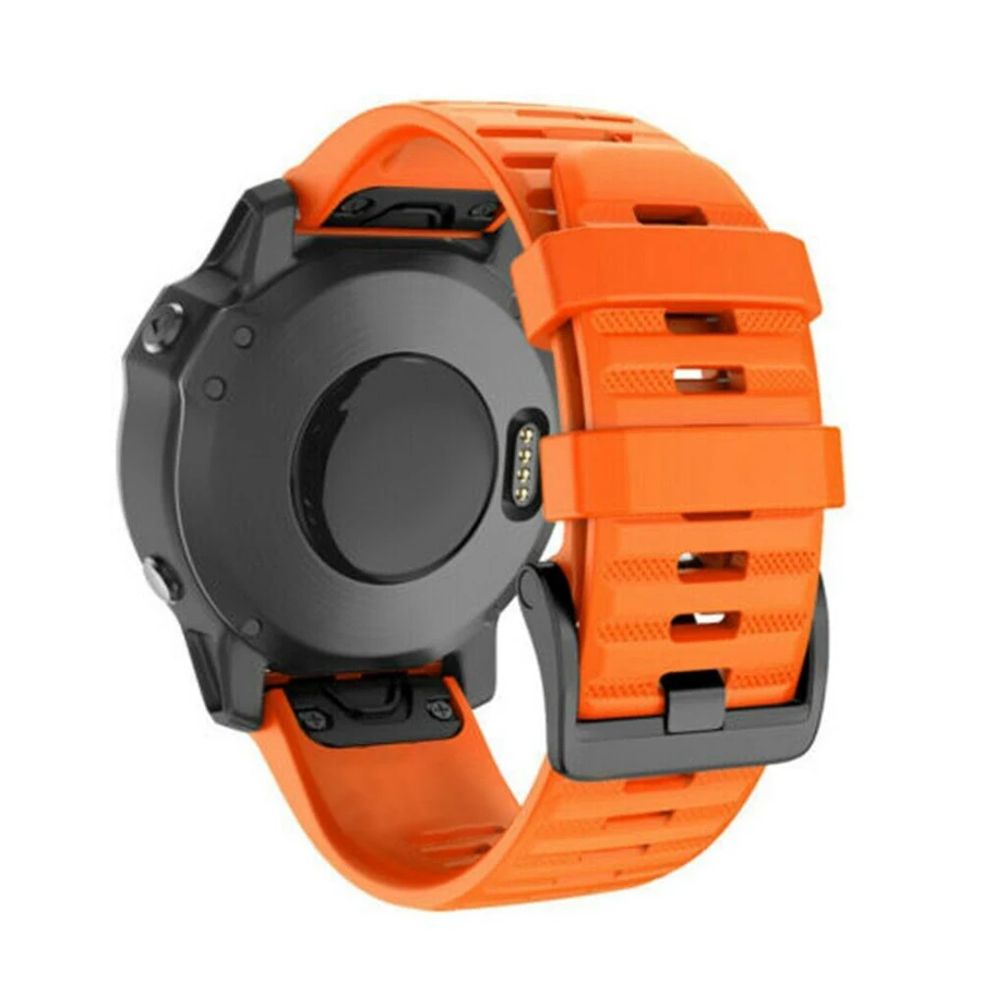 Garmin Fenix 6X 6 Pro 7X 7 7S 8 용 시계 밴드 스트랩, E 실리콘 팔찌, Fenix Epix Pro 5S 5 Plus, 26mm, 22mm, 20mm, 47mm, 51mm