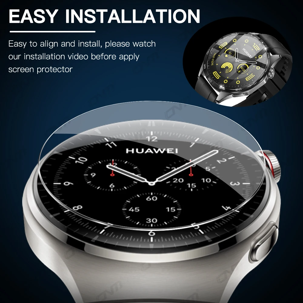 Huawei Watch GT4 용 2.5D 스크린 보호대, 스크래치 방지 강화 유리, 41mm 보호 필름, 46mm 액세서리