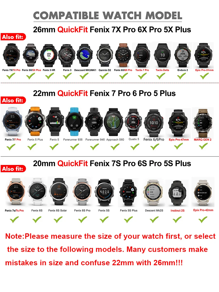 Garmin Fenix 6X 6 Pro 7X 7 7S 8 용 시계 밴드 스트랩, E 실리콘 팔찌, Fenix Epix Pro 5S 5 Plus, 26mm, 22mm, 20mm, 47mm, 51mm