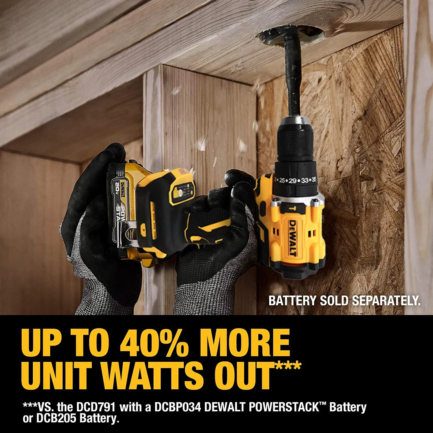 DeWalt 전기 드릴, 브러시리스 무선 스크루 드라이버, 컴팩트 드릴, 무선 드릴 전동 공구, Dewalt 20V 배터리용, DCD800, 10mm