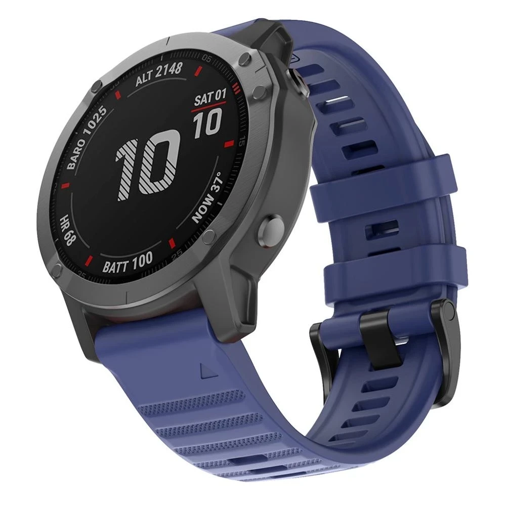 Garmin Fenix 6X 6 Pro 7X 7 7S 8 용 시계 밴드 스트랩, E 실리콘 팔찌, Fenix Epix Pro 5S 5 Plus, 26mm, 22mm, 20mm, 47mm, 51mm