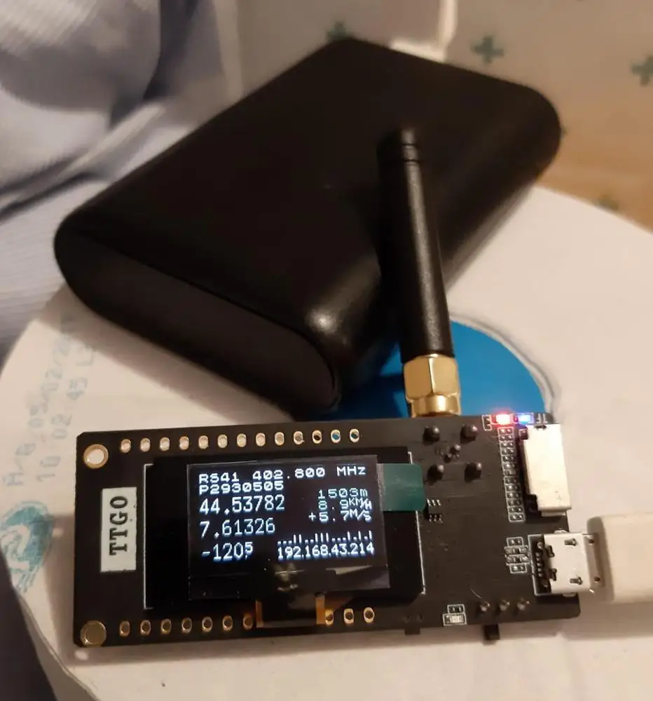 LILYGO®TTGO LoRa32 V2.1 _ 1.6 버전 433/868/915Mhz ESP32 LoRa OLED 0.96 인치 SD 카드 블루투스 WIFI 무선 모듈 ESP-32 SMA