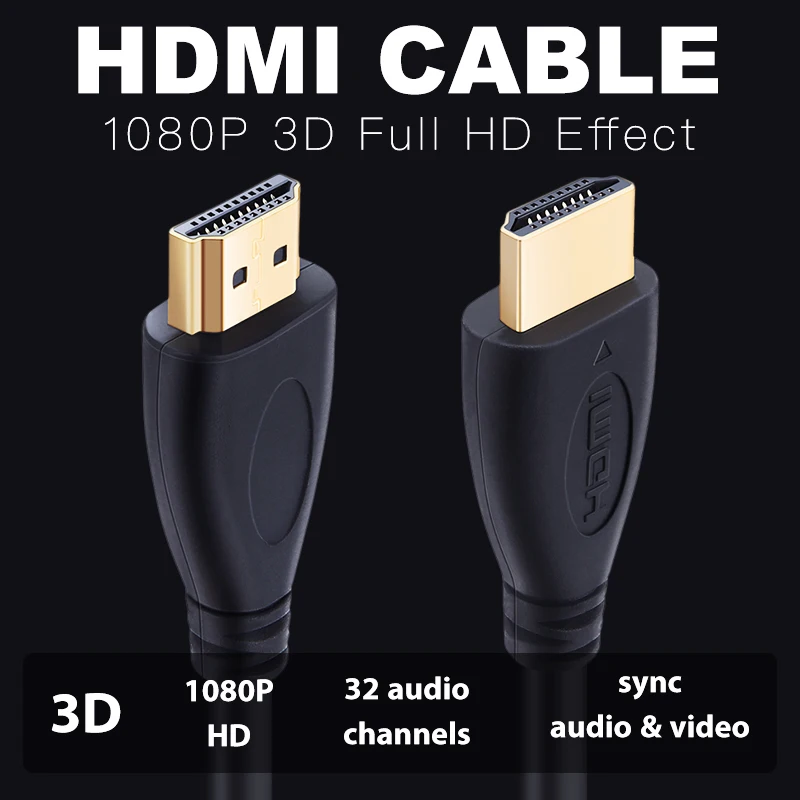 Shuliancable HD TV XBOX PS4 컴퓨터용 고속 HDMI 케이블, 1.4 비디오 케이블, 3D 금도금 케이블, 1080P, 1m-20m
