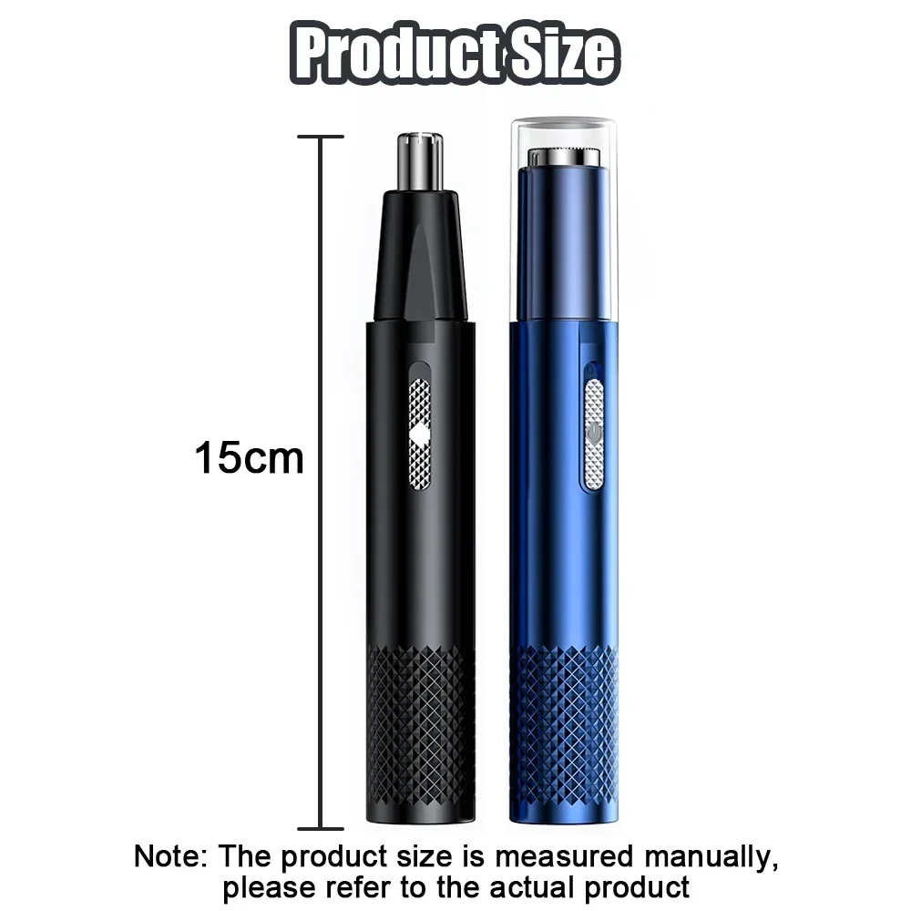 전자동 전동 코털 클리퍼, 충전식 멀티 키네틱 면도, 2 인 1, 남녀공용, 세척 가능, 면도기 트리머