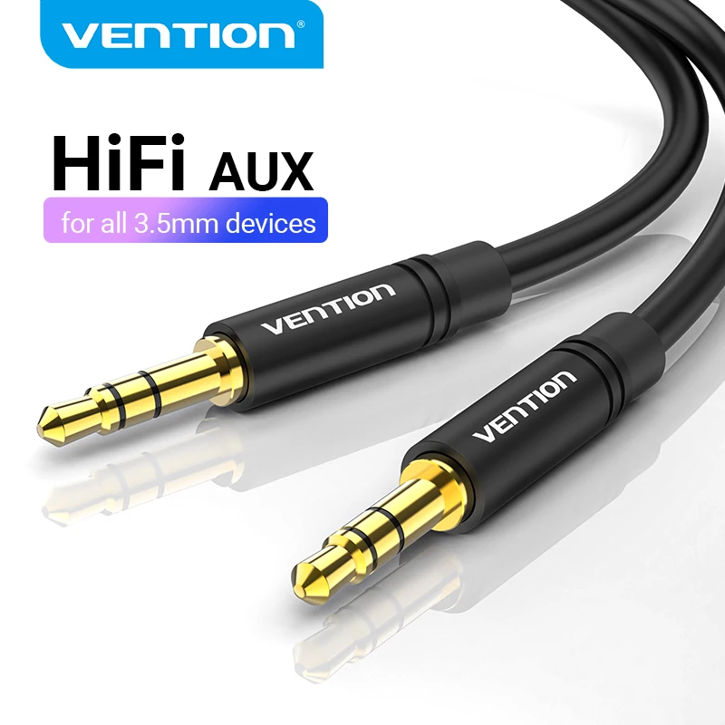 Vention JBL 샤오미 원플러스 헤드폰 스피커 케이블, 3.5mm Aux 케이블, 수-수 3.5mm 오디오 케이블, 자동차 Aux 코드 title=Vention JBL 샤오미 원플러스 헤드폰 스피커 케이블, 3.5mm Aux 케이블, 수-수 3.5mm 오디오 케이블, 자동차 Aux 코드 