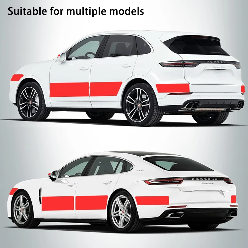 나노 탄소 섬유 자동차 스티커, 페이스트 보호 스트립, 자동차 도어 씰 사이드 미러, 긁힘 방지 테이프, DIY 자동차 보호 필름