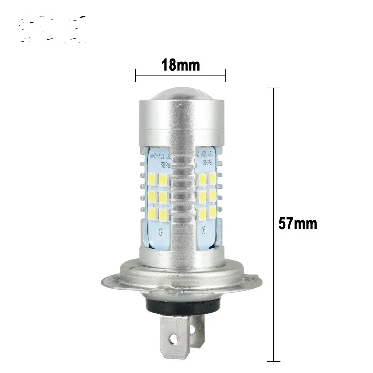 자동차 다운 라이트용 LED 헤드라이트 전구 키트, 하이 로우 빔, 매우 밝은 6000K 백색 전구, H8, 2x H7, 110W, 45000LM, H1, H3, H7, H6, H9, H16