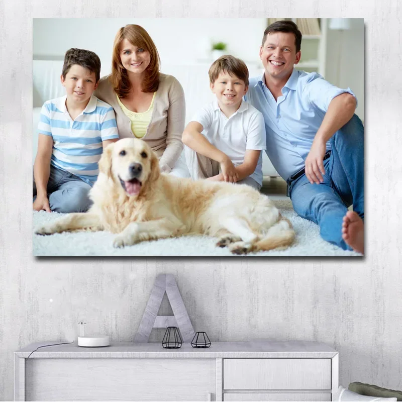 맞춤형 캔버스 그림, 벽 아트 포스터 사진, 거실 홈 장식, 방수 그림, 맞춤형 선물