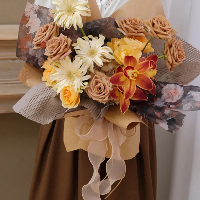 DIY 공예용 쉬폰 실크 리본 오간자 새틴, 선물 포장 장식, 웨딩 부케 화환, 바느질 용품, 롤 당 10 야드