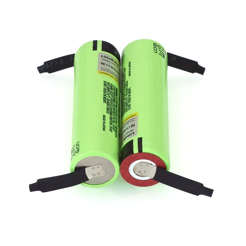 Liitokala 새로운 원래 18650 NCR18650B 충전식 리튬 이온 배터리 3.7V 3400mAh 건전지 DIY 니켈