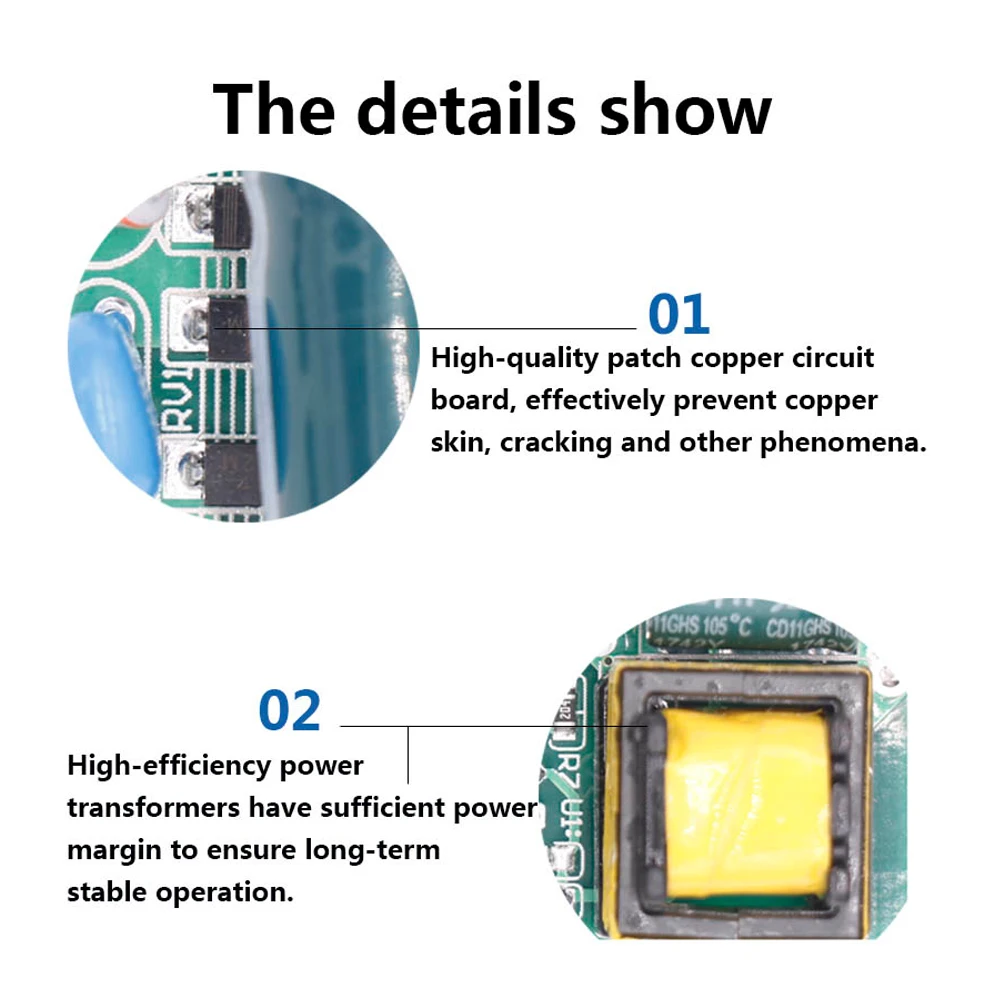 LED 드라이버 조명 변압기, AC 100-240V-DC 12V, 스트립 홈 개선 전원 공급 어댑터, 6W, 12W, 18W, 24W, 36W, 48W, 60W