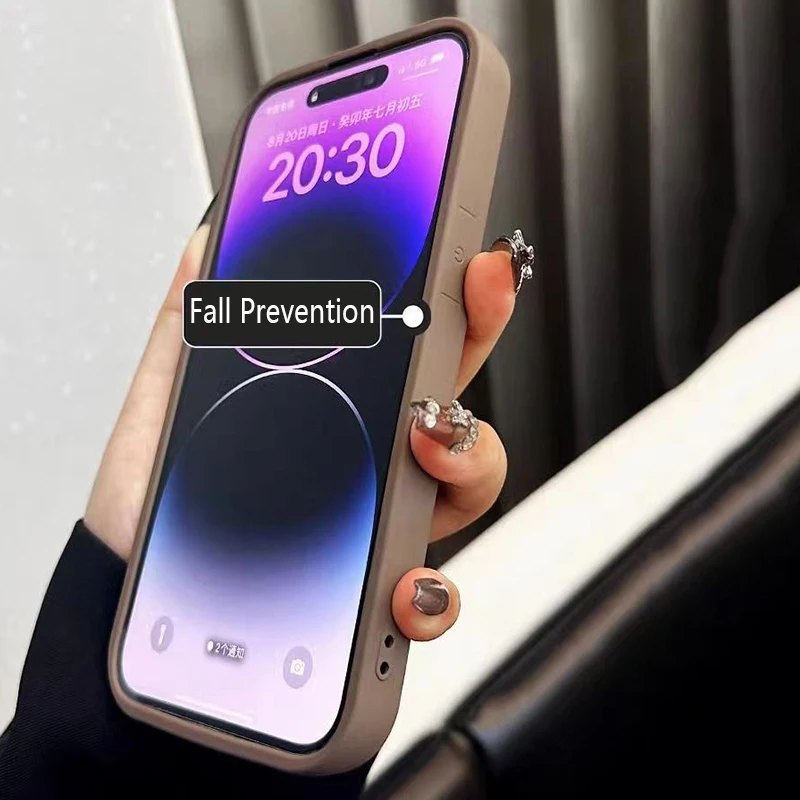 귀여운 INS 3D 러브 하트 실리콘 휴대폰 케이스, 아이폰 16 15 프로 맥스 케이스, 아이폰 14 13 12 11 X XS 7 8 플러스, 충격 방지 캔디 커버