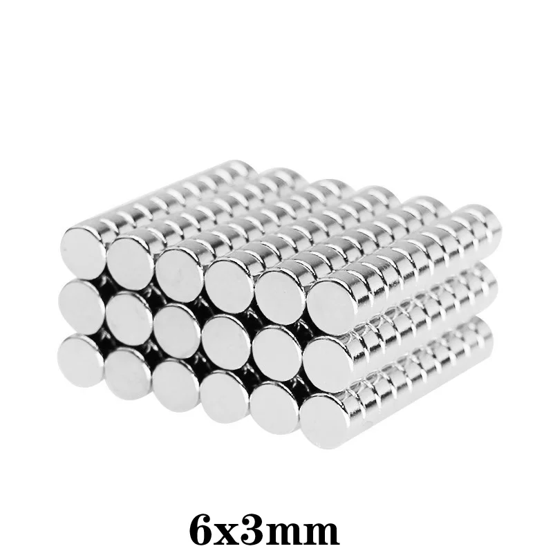 5x1mm 미니 소형 원형 자석 6x1 6x2 네오디뮴 자석 강한 직경 5x2 영구 NdFeB 자석 디스크 5*3 6x0.5 5x4 5x5 6x3