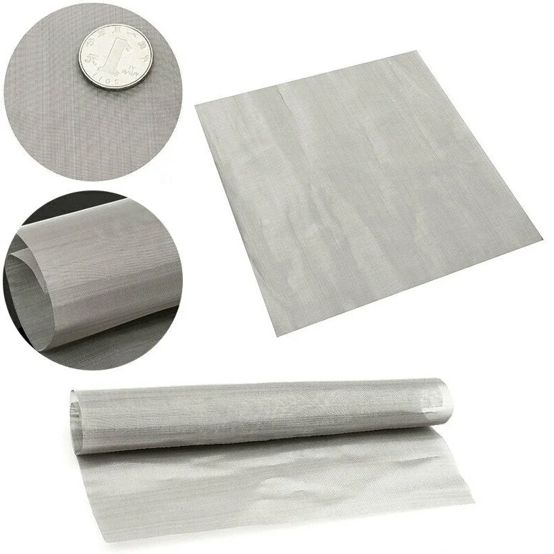 4/20/30/100/120/200/300/400 메쉬 고품질 스테인레스 스틸 금속 메쉬 짠 와이어 스크리닝 시트 스크리닝 필터 시트