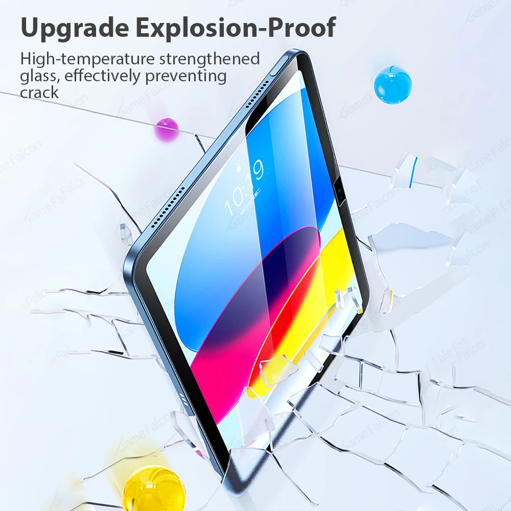 Ipad A16 10 9 9th 10th Generation Pro 13 M4 12.9 Ipad Air 11 M2 M3 5 4 3 2 미니 6 7 필름 용 강화 유리 화면 보호기