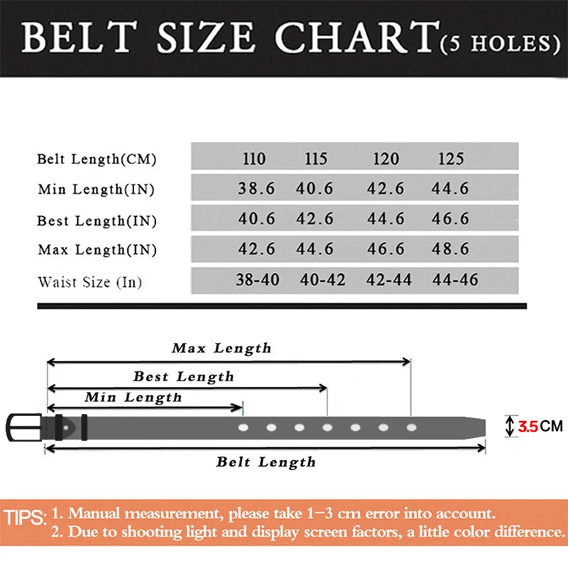 Maikun 남성용 빈티지 캐주얼 벨트 블랙 핀 버클 학생 다목적 가죽 와이드 벨트