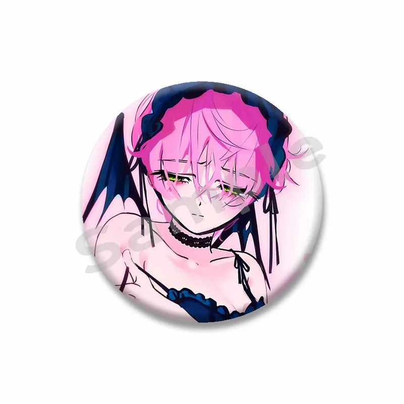 외계인 무대 라운드 브로치 Tinplate Hyuna Sua TILL IVAN 브로치 만화 Mizi Luka 배지 핀 배낭 모자 액세서리 친구 선물