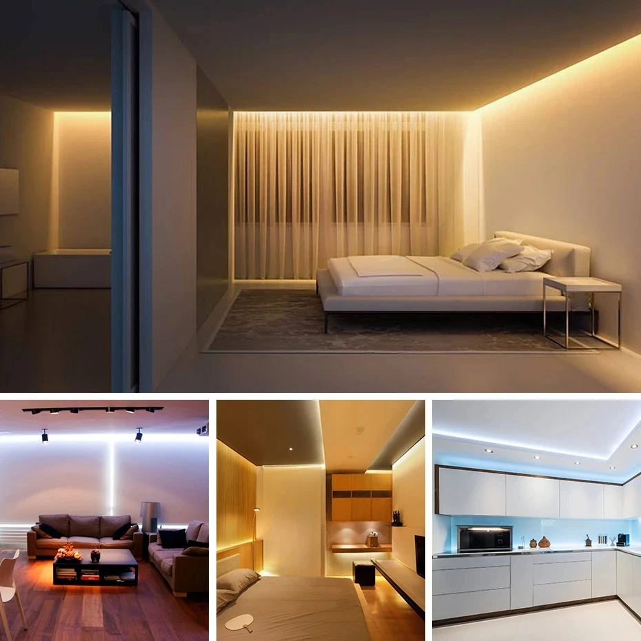 ON/OFF 스위치가있는 220V Led 스트립 방수 COB LED 스트립 220V 유연한 리본 룸 침실 주방 야외 정원 조명