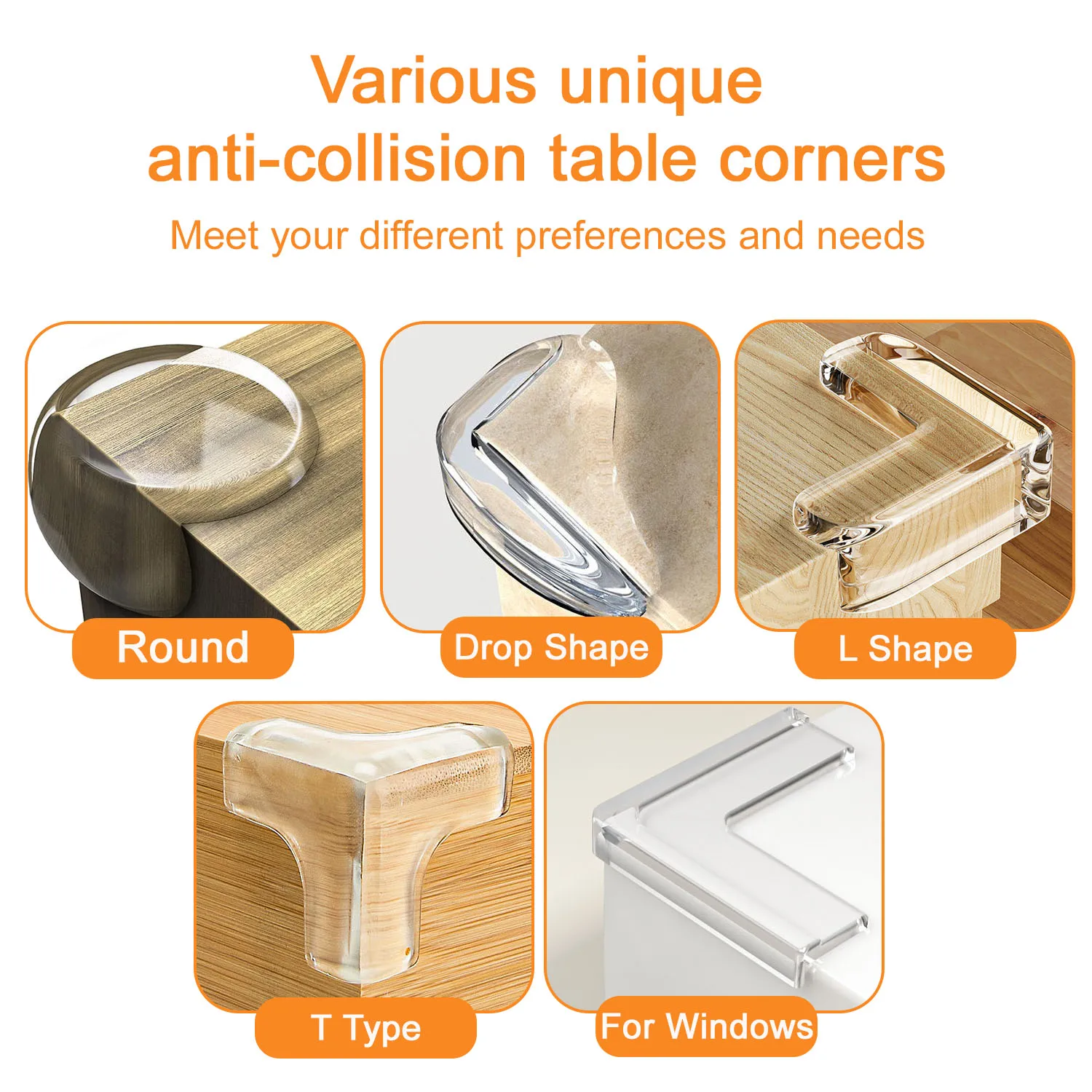 5PCS/10PCS/20PCS 아기 안전 실리콘 보호 커버 테이블 코너 커버 어린이 충돌 테이블 코너 커버